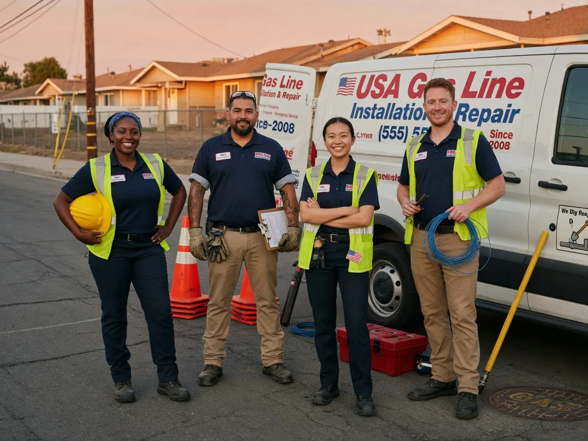 Gas Line Installation company in Gervais, OR